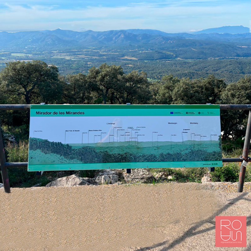 Faristol per collar a barana per Espais Naturals Protegits